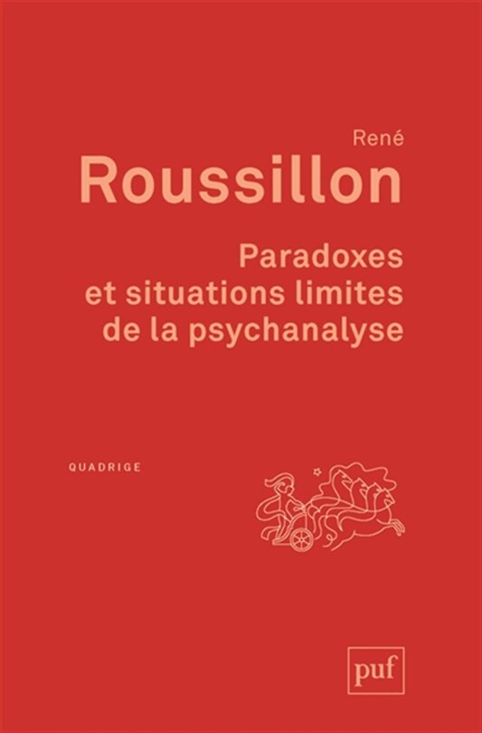 Front cover_Paradoxes et situations limites de la psychanalyse