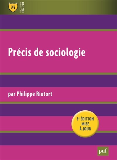 Front cover_Précis de sociologie
