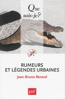 Front cover_Rumeurs et légendes urbaines