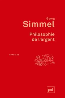 Front cover_Philosophie de l'argent