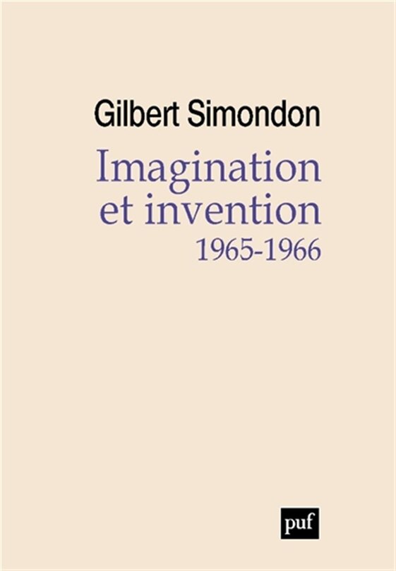 Front cover_Imagination et invention
