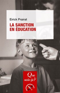 Front cover_La sanction en éducation