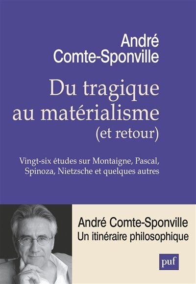 Front cover_Du tragique au matérialisme, et retour