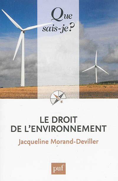 Front cover_Le droit de l'environnement