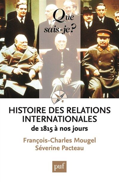 Front cover_Histoire des relations internationales