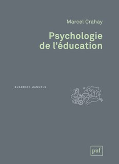 Couverture_Psychologie de l'éducation