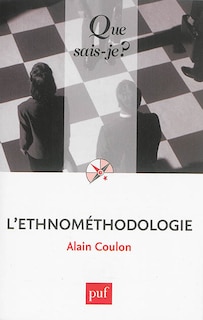 Front cover_L' ethnométhodologie