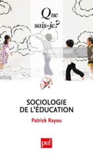 Front cover_Sociologie de l'éducation
