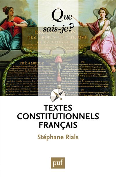 Front cover_Textes constitutionnels français