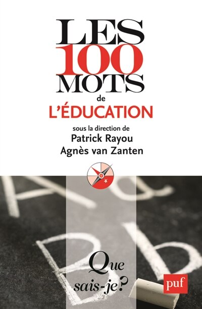 Front cover_Les 100 mots de l'éducation