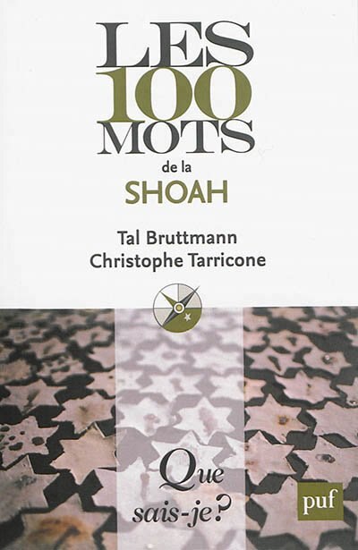 Front cover_Les 100 mots de la Shoah