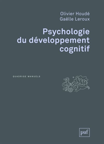 Front cover_Psychologie du développement cognitif