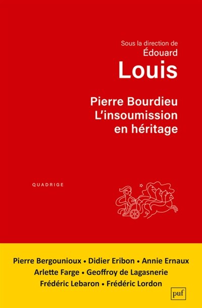Front cover_Pierre Bourdieu : l'insoumission en héritage