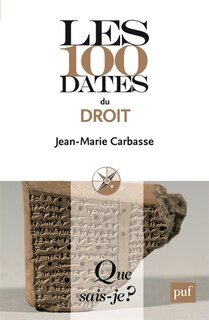 Couverture_Les 100 dates du droit