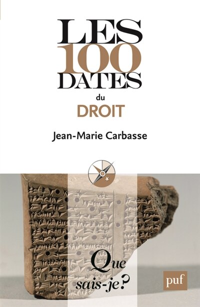 Couverture_Les 100 dates du droit