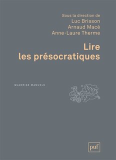 Front cover_Lire les présocratiques
