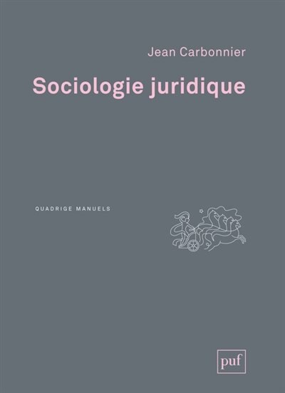 Front cover_Sociologie juridique