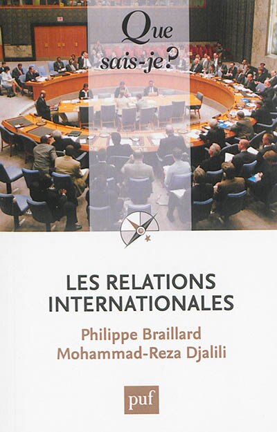 Front cover_Les relations internationales