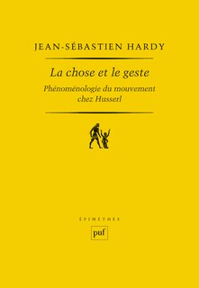 Front cover_La chose et le geste