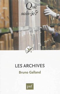 Front cover_Les archives