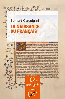 Front cover_La naissance du français