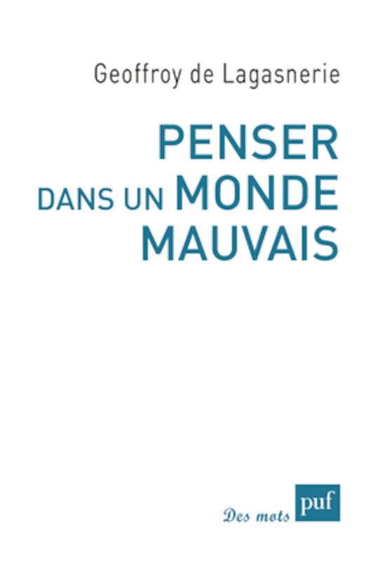 Front cover_Penser dans un monde mauvais