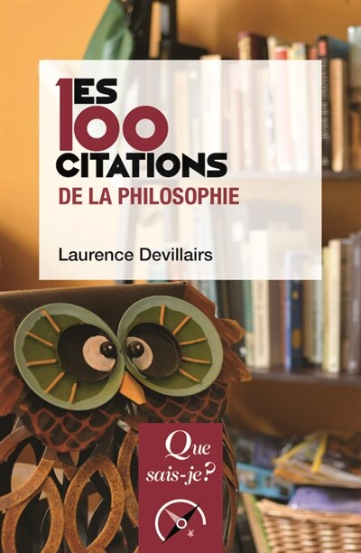 Front cover_Les 100 citations de la philosophie