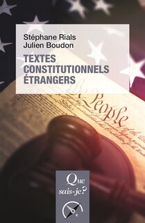 Couverture_Textes constitutionnels étrangers