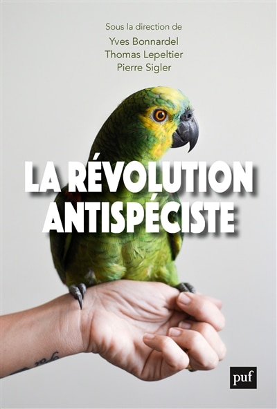 Front cover_La révolution antispéciste