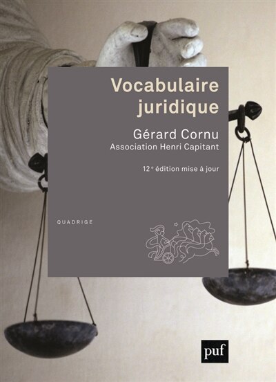 Couverture_Vocabulaire juridique