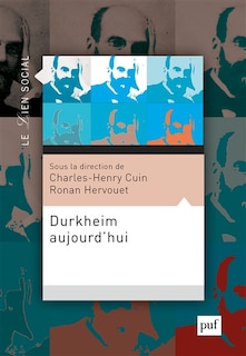 Front cover_Durkheim aujourd'hui