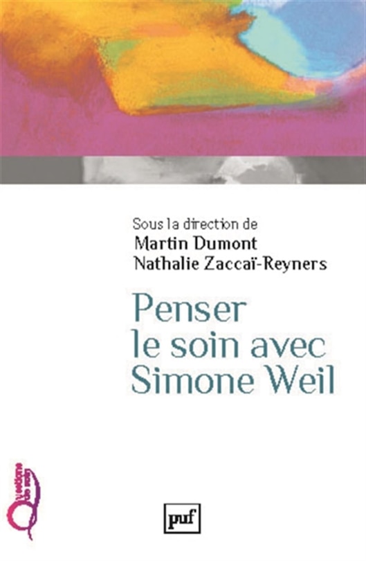 Couverture_Penser le soin avec Simone Weil