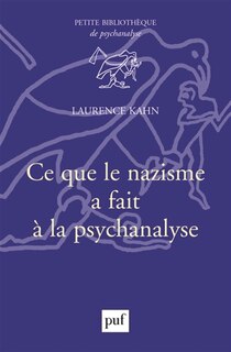 Front cover_Ce que le nazisme a fait à la psychanalyse