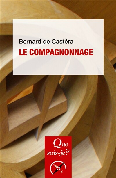 Front cover_Le compagnonnage