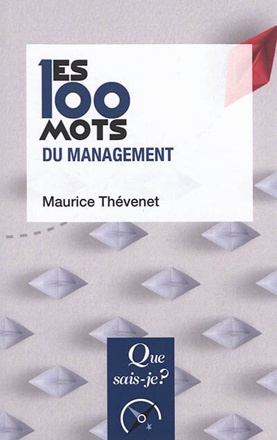 Front cover_Les 100 mots du management