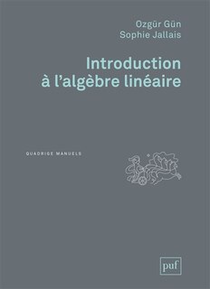 Couverture_Introduction à l'algèbre linéaire