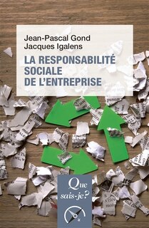 Front cover_La responsabilité sociale de l'entreprise