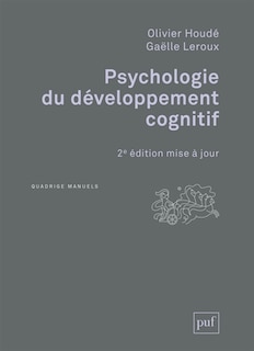 Front cover_Psychologie du développement cognitif