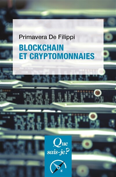 Front cover_Blockchain et cryptomonnaies