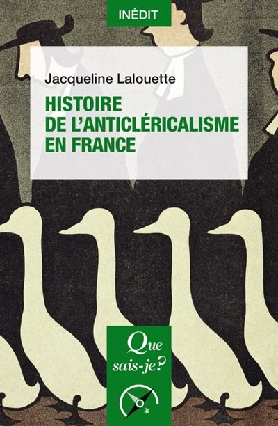 Front cover_Histoire de l'anticléricalisme en France