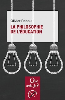 Couverture_La philosophie de l'éducation