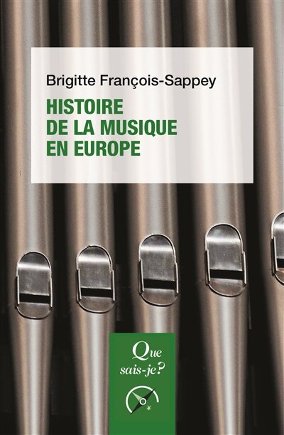 Front cover_Histoire de la musique en Europe