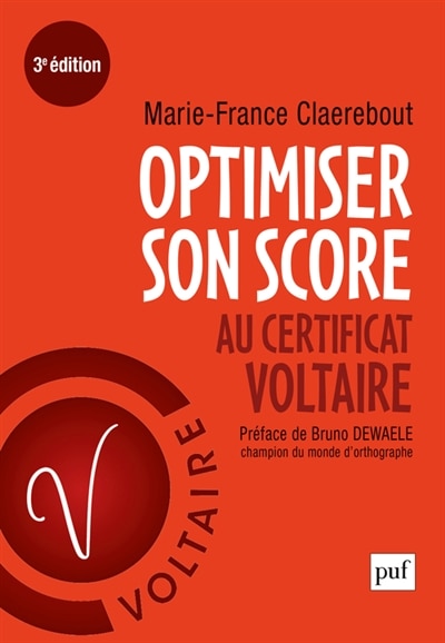 Couverture_Optimiser son score au certificat Voltaire