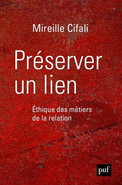 Front cover_Préserver un lien