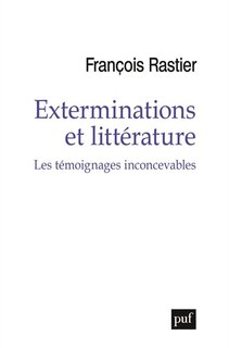 Couverture_Exterminations et littérature