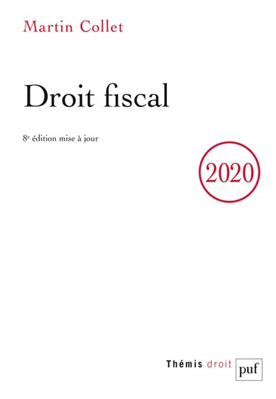Front cover_Droit fiscal 2020