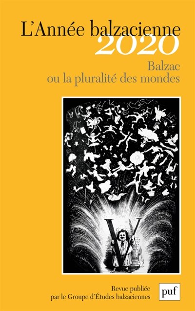 Front cover_Année balzacienne (L'), n°21. Balzac ou La pluralité des mondes