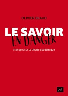 Front cover_Le savoir en danger : menaces sur la liberté académique