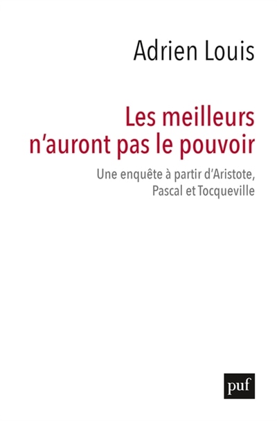 Front cover_Les meilleurs n'auront pas le pouvoir