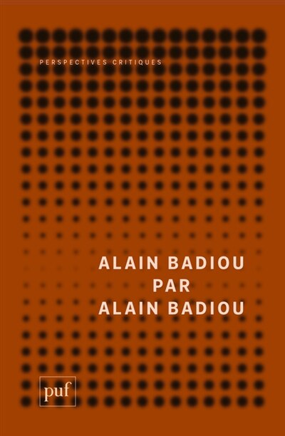 Couverture_Alain Badiou par Alain Badiou